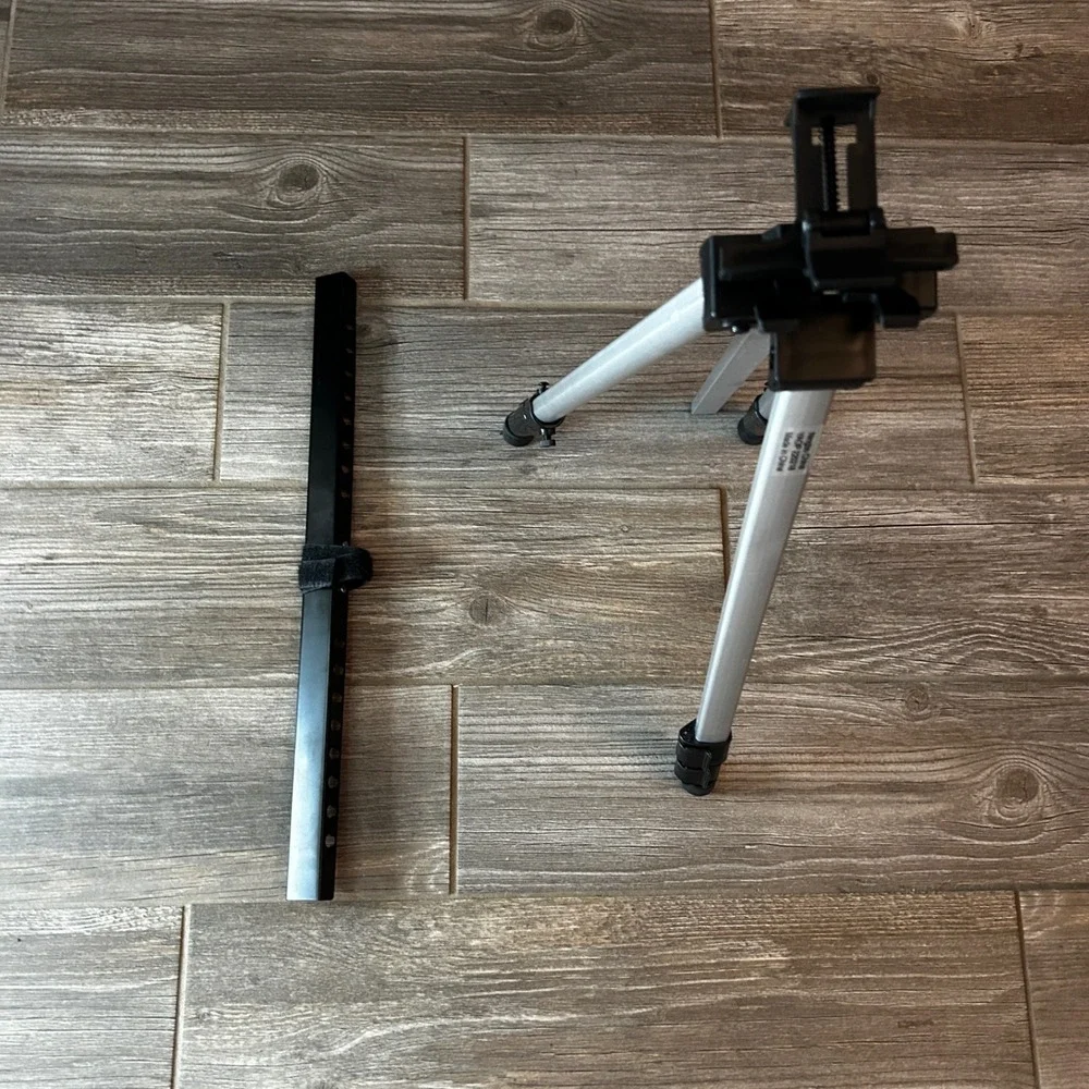 Portable Compact Mini Tripod with Phone Mount & Carrying Case Travel Photography